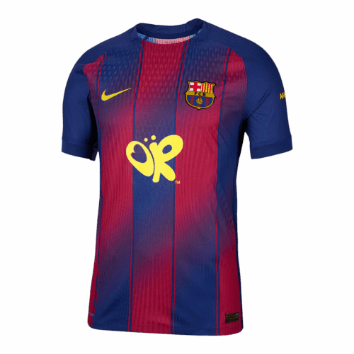 Barcelone x Olivia Rodrigo Version Joueur Jersey 2025 26 Front