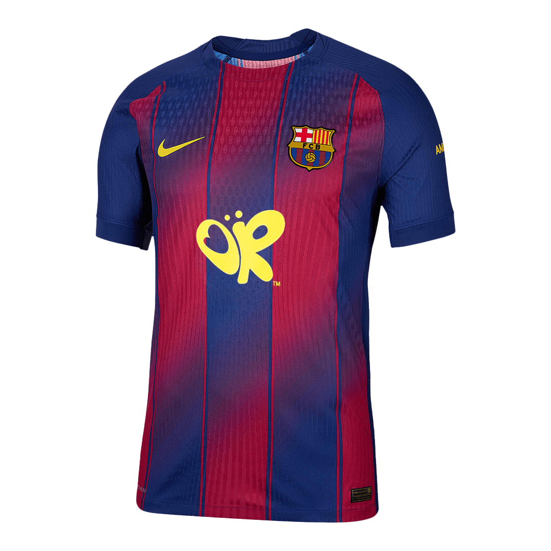 Barcelona x Olivia Rodrigo Player Version Jersey 2025 26 Front