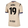 ROONY 19 Barcelona Away Player Version Jersey 2025 26 UCL Left-Side