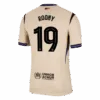 ROONY 19 Barcelona Away Player Version Jersey 2025 26 UCL Left-Side