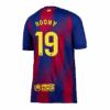 ROONY 19 Maillot de football à domicile Barcelone 2025 26 Gauche