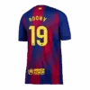 ROONY 19 Barcelona Home Soccer Jersey 2025 26 Left-Side