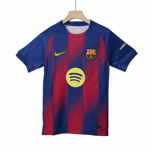 ROONY 19 Maillot de football à domicile Barcelone 2025 26 Côté droit