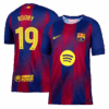 ROONY 19 Camiseta Barcelona Home Soccer 2025 26 Frente UCL