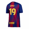 ROONY 19 Barcelona Home Soccer Jersey 2025 26 UCL Left-Side