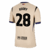 ROONY 28 Barcelona Away Player Version Jersey 2025 26 UCL Left-Side