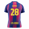 ROONY 28 Maillot de football à domicile Barcelone 2025 26 UCL Retour
