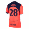ROONY 28 Barcelona Troisième Version Joueur Extérieur Jersey 2025 26 Gauche
