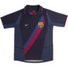 Retro Soccer Jersey Barcelona Third Away 2002 03 Left-Side