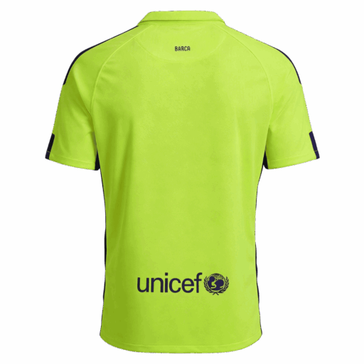 Retro Soccer Jersey Barcelona Third Away 2014 15 Back