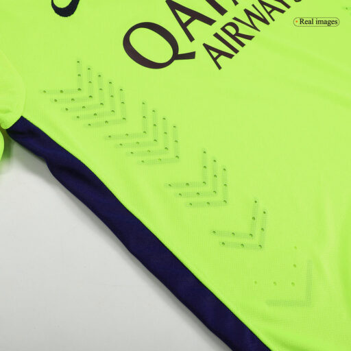 Retro Soccer Jersey Barcelona Third Away 2014 15 Detail-2