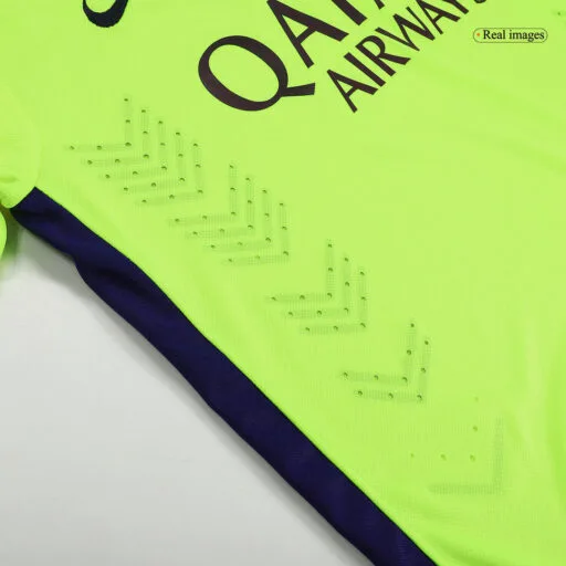 Retro Soccer Jersey Barcelona Third Away 2014 15 Detail-2