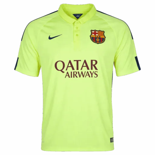 Retro Soccer Jersey Barcelona Third Away 2014 15 Front