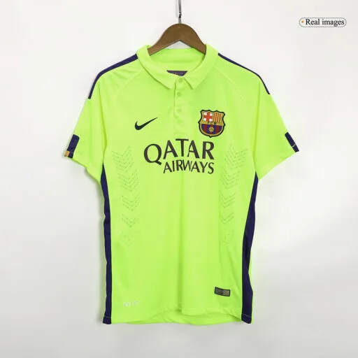 Retro Soccer Jersey Barcelona Third Away 2014 15 Left-Side