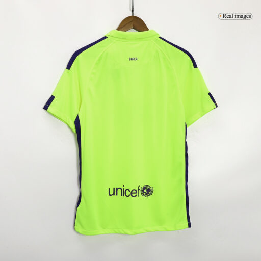Retro Soccer Jersey Barcelona Third Away 2014 15 Right-Side