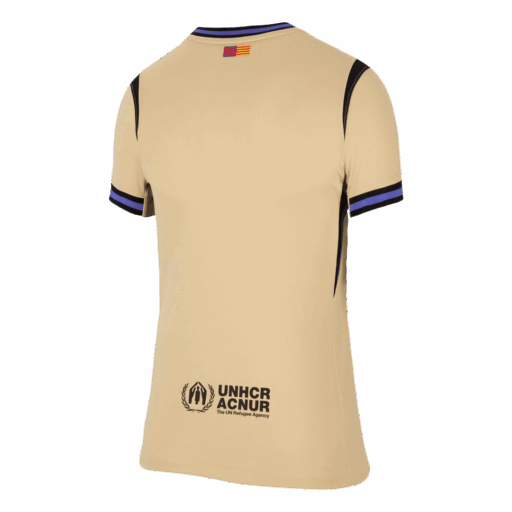 Camiseta visitante Barcelona femenina 2025 26 Atrás