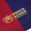 Detalle de la camiseta de hogar Barcelona para mujer-13