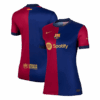 Camiseta local Barcelona femenina lado izquierdo