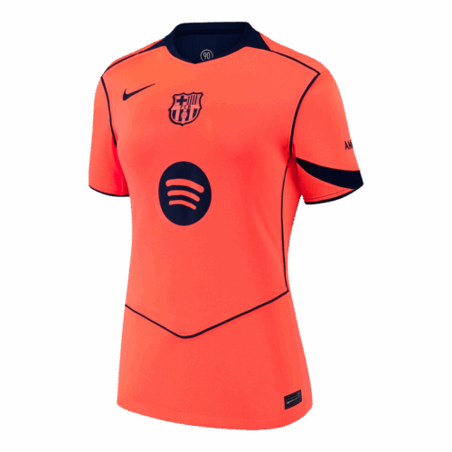 Women s Barcelona Third Away Jersey 2025 26 Front