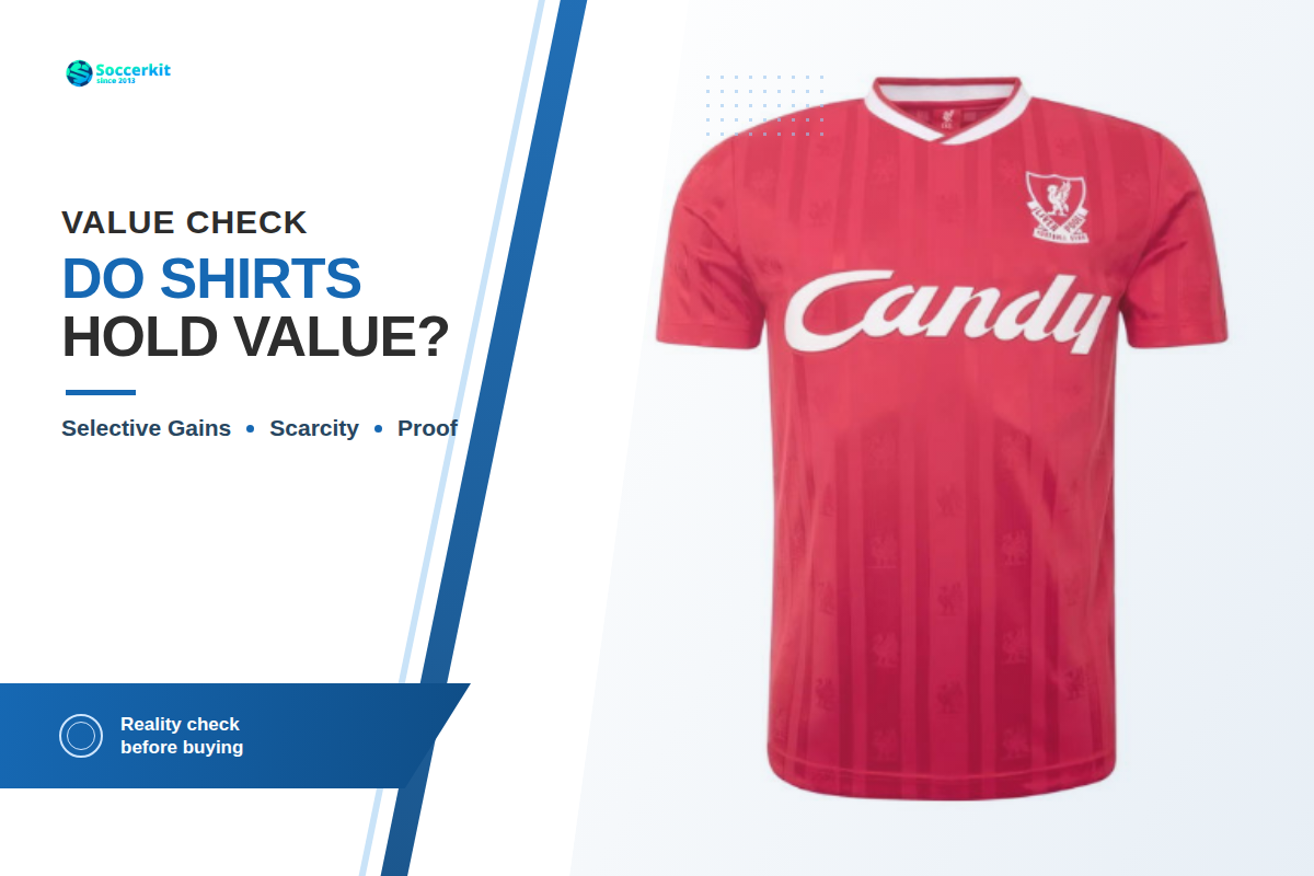 ¿las camisetas de fútbol retro realmente mantienen su valor? «Kit de fútbol