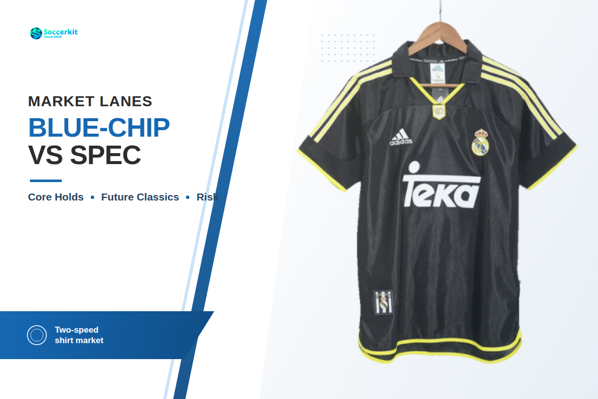Blue-Chip vs Speculative: The Two-Speed Shirt Market — SoccerKit