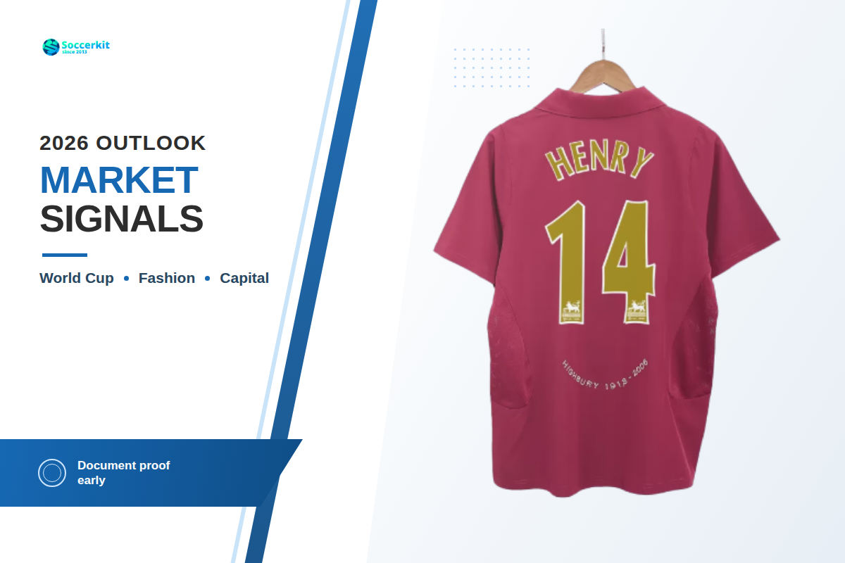 Market Outlook: Where Retro Jersey Investment Is Heading in 2026 — SoccerKit