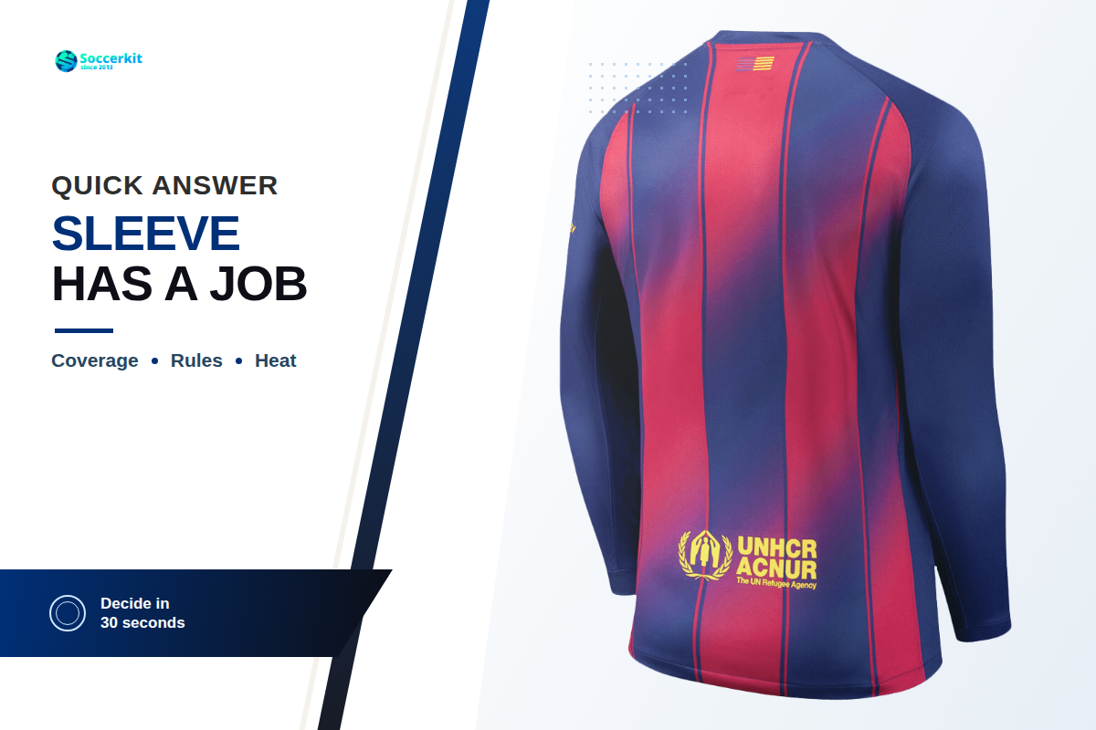 Quick Answer: When Should You Wear a Long Sleeve Soccer Jersey? — SoccerKit