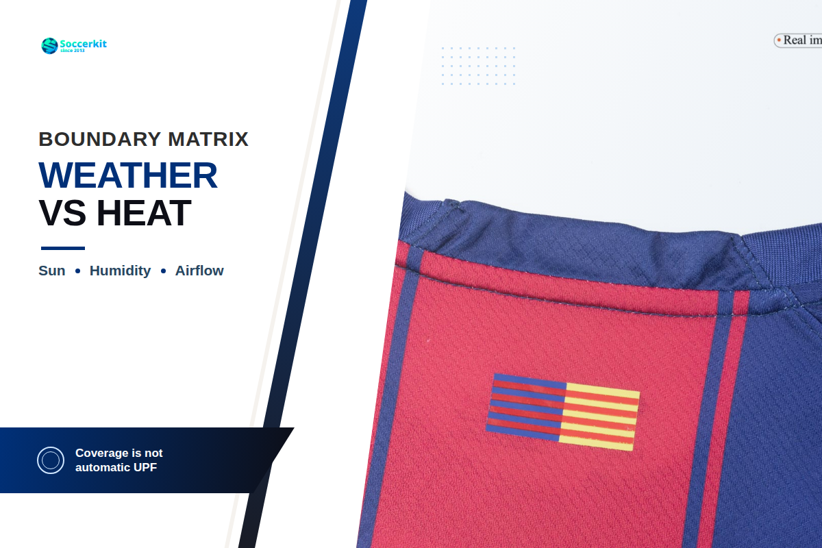 Weather, Sun, and Heat: 7-Point Long-Sleeve Boundary Matrix — SoccerKit