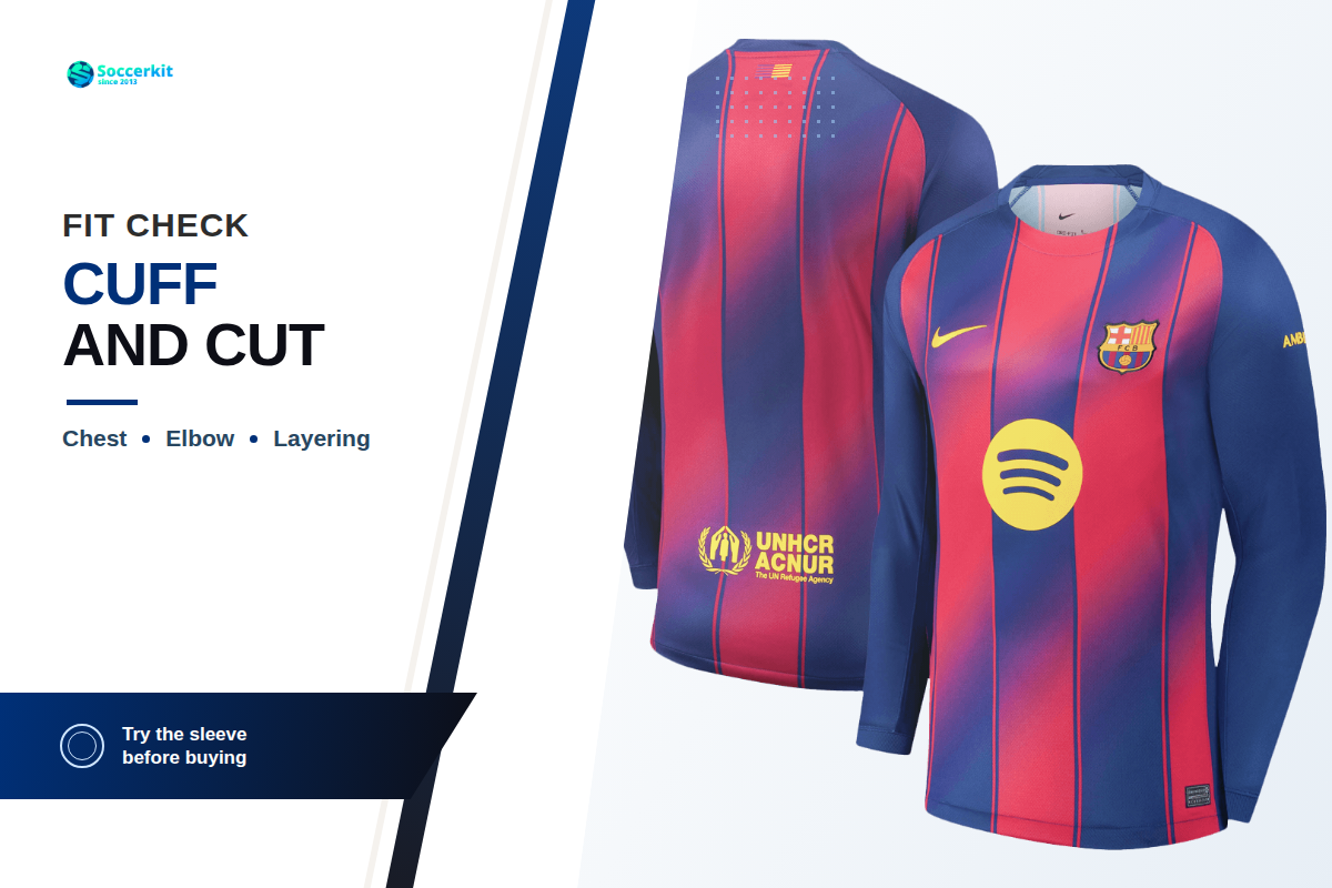 Fit, Sizing, and Authentic vs Replica Cuts — SoccerKit