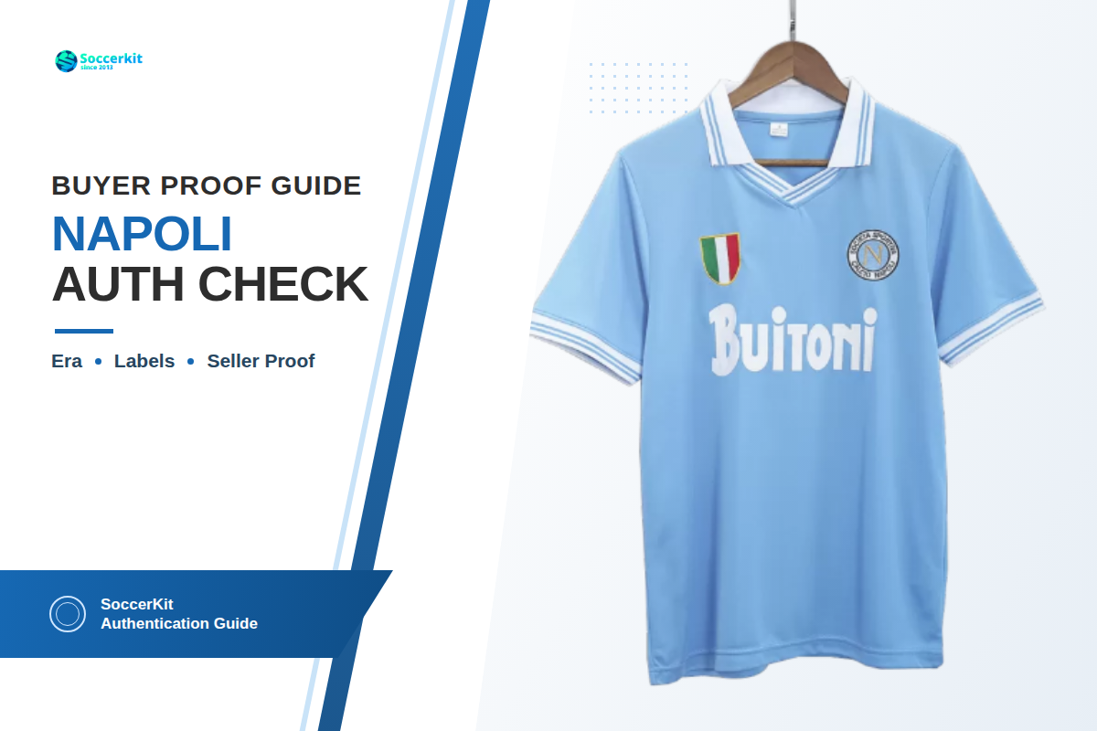 Vintage Napoli Maradona Jersey Authentication Guide
