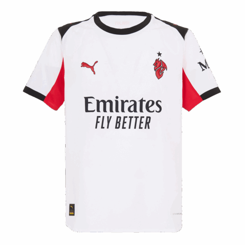 AC Milan Away Authentic Soccer Jersey 2025 26 Front