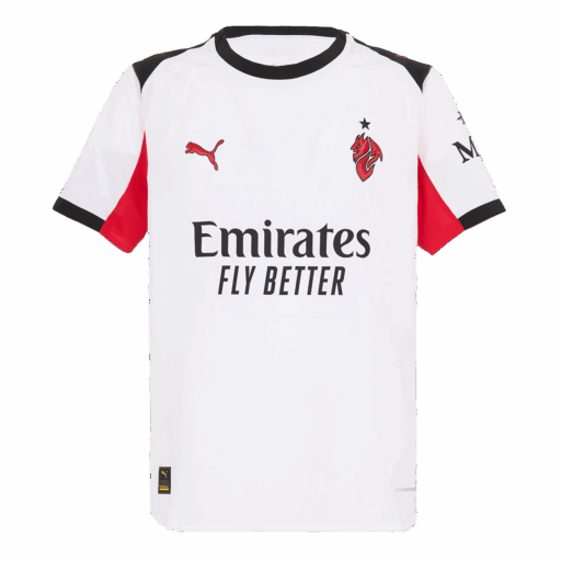 AC Milan Away Authentic Soccer Jersey 2025 26 Front