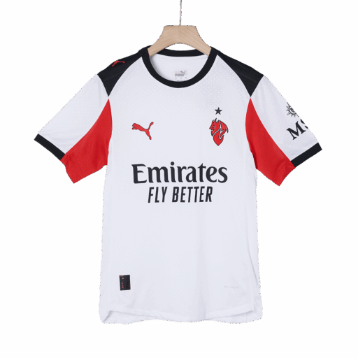 AC Milan Away Authentic Soccer Jersey 2025 26 Right-Side