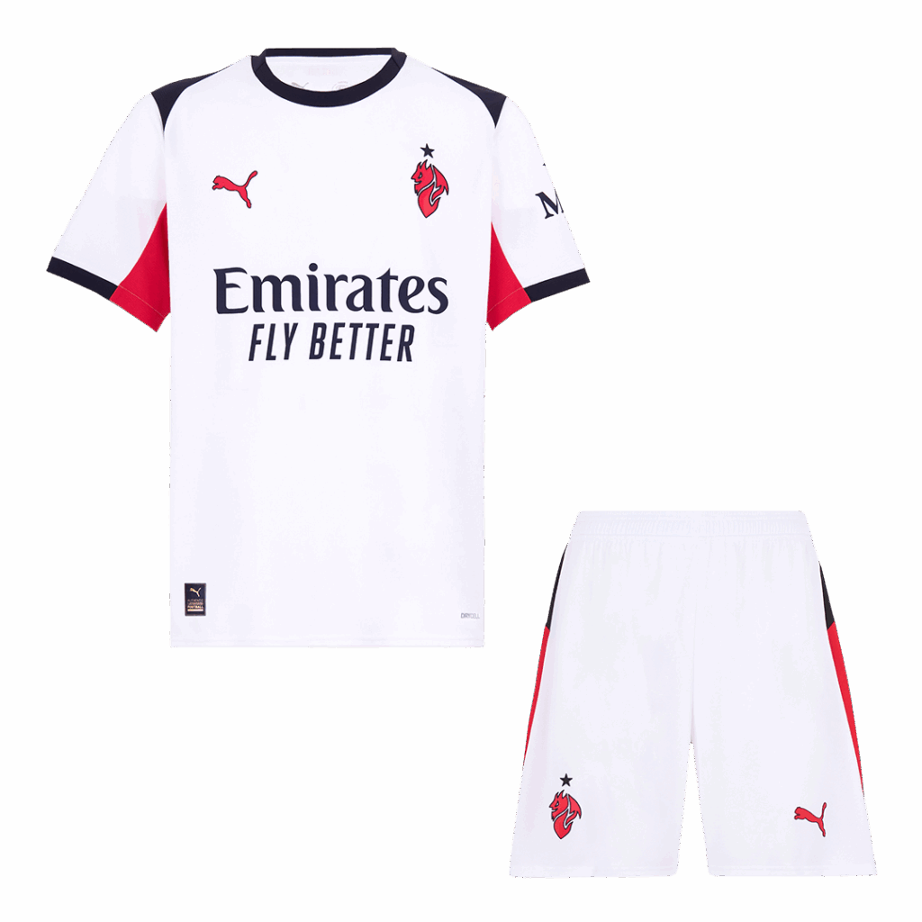 AC Milan Away Jerseys Kit 2025 26 Front