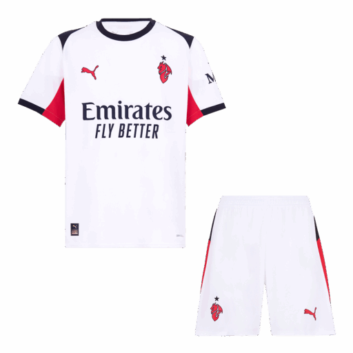 AC Milan Away Jerseys Kit 2025 26 Front