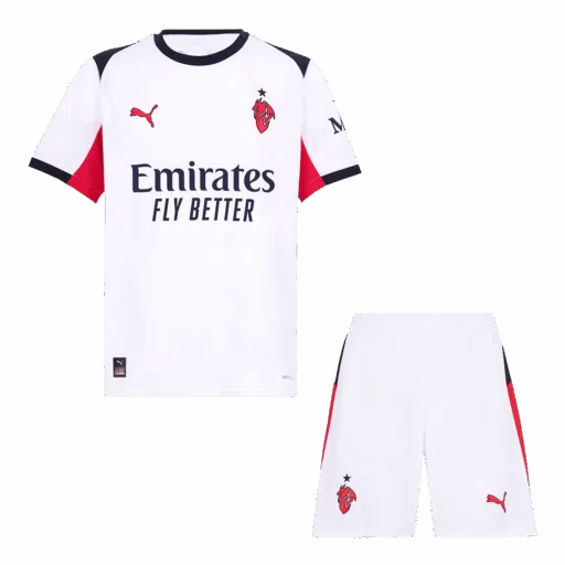 Kit Maillots Away AC Milan 2025 26 Avant