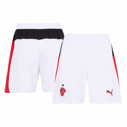Kit de maillots de départ AC Milan 2025 26 côté gauche