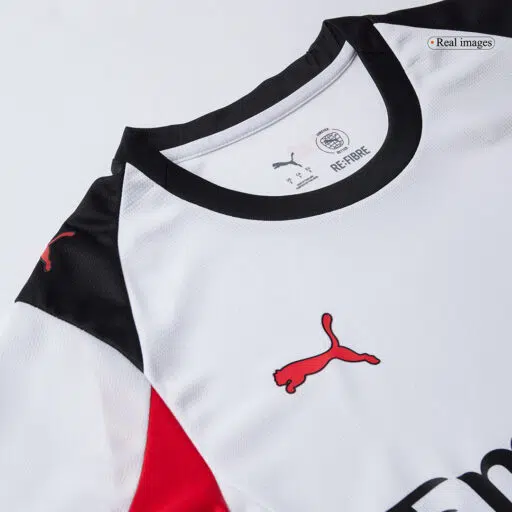 Kit de maillots de l'AC Milan 2025 26 côté droit