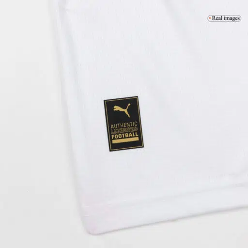 Kit completo de camisetas de fútbol para niños AC Milan Away 2025 26 Detalle-1