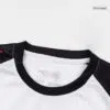 Kit completo de camisetas de fútbol para niños AC Milan Away 2025 26 lado izquierdo