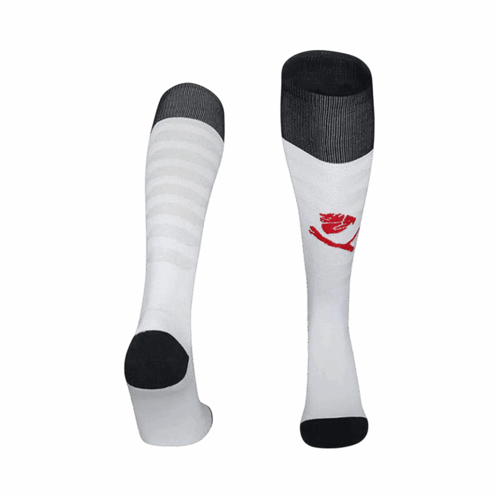 Chaussettes de football extérieures de l’AC Milan 2025 26, face avant
