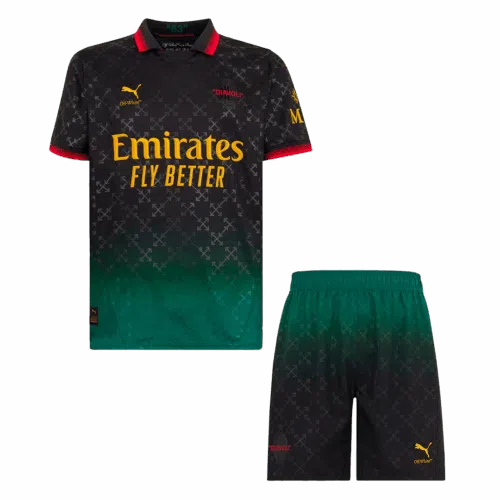 AC Milan Fourth Away Jerseys Kit Front