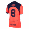 PEDRI 8 Barcelona Troisième joueur extérieur Version Jersey 2025 26 UCL Gauche