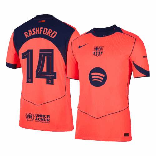 RASHFORD 14 Barcelona Third Away Player Version Jersey 2025 26 UCL Front