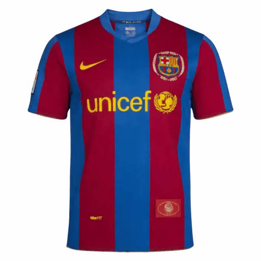 Retro Jersey Barcelona Home 2007/08 - 50th Anniversary - SoccerKit