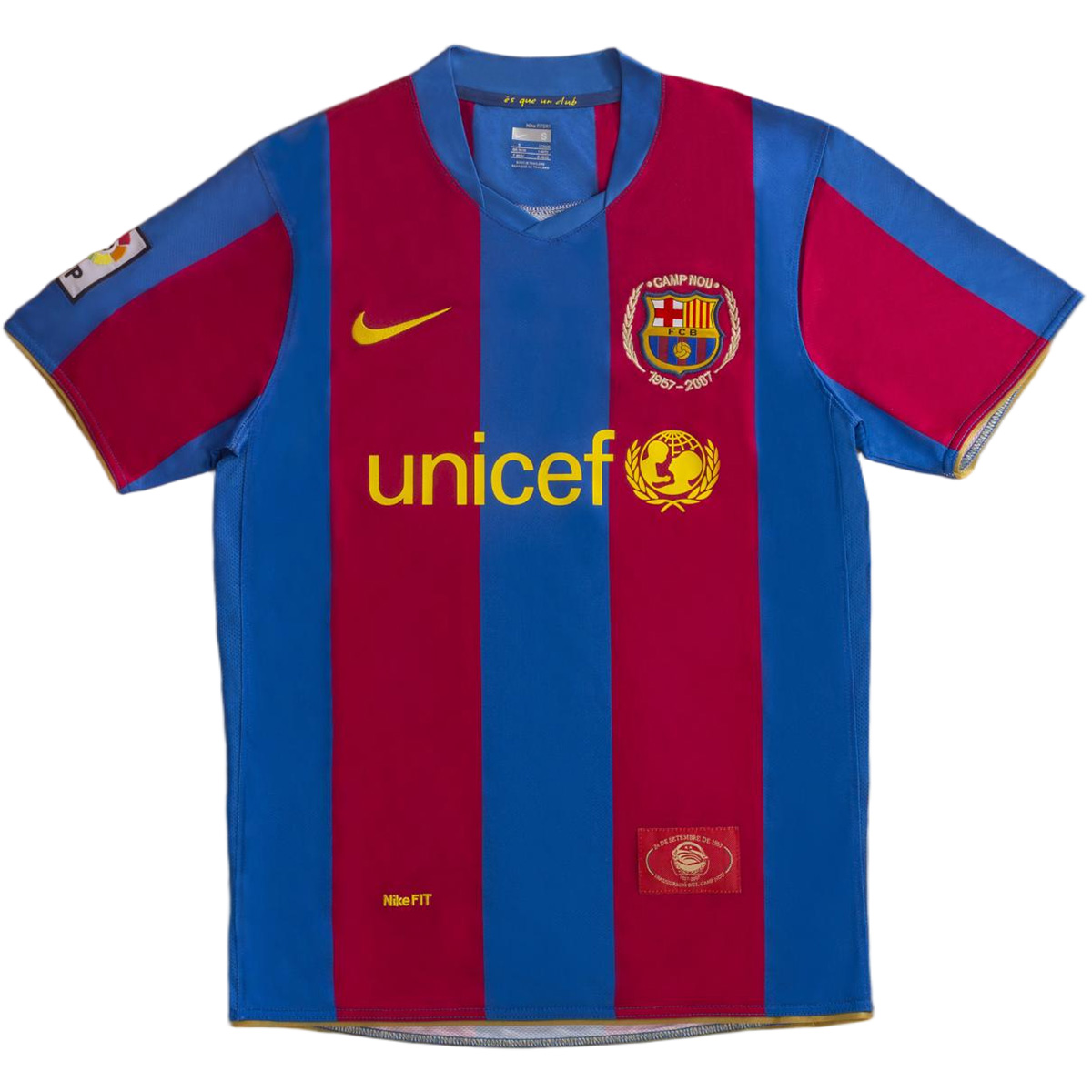 Retro Jersey Barcelona Home 2007/08 - 50th Anniversary - SoccerKit