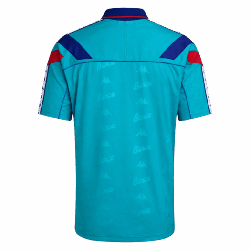 Retro Soccer Jersey Barcelona Away 1992 95 Back
