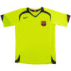 Maillot Retro Soccer Barcelone Extérieur 2005 06 Gauche