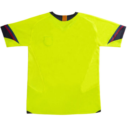 Maillot Retro Soccer Barcelone Extérieur 2005 06 Côté Droit