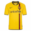 Maillot Retro Soccer Barcelone Extérieur 2008 09 Avant